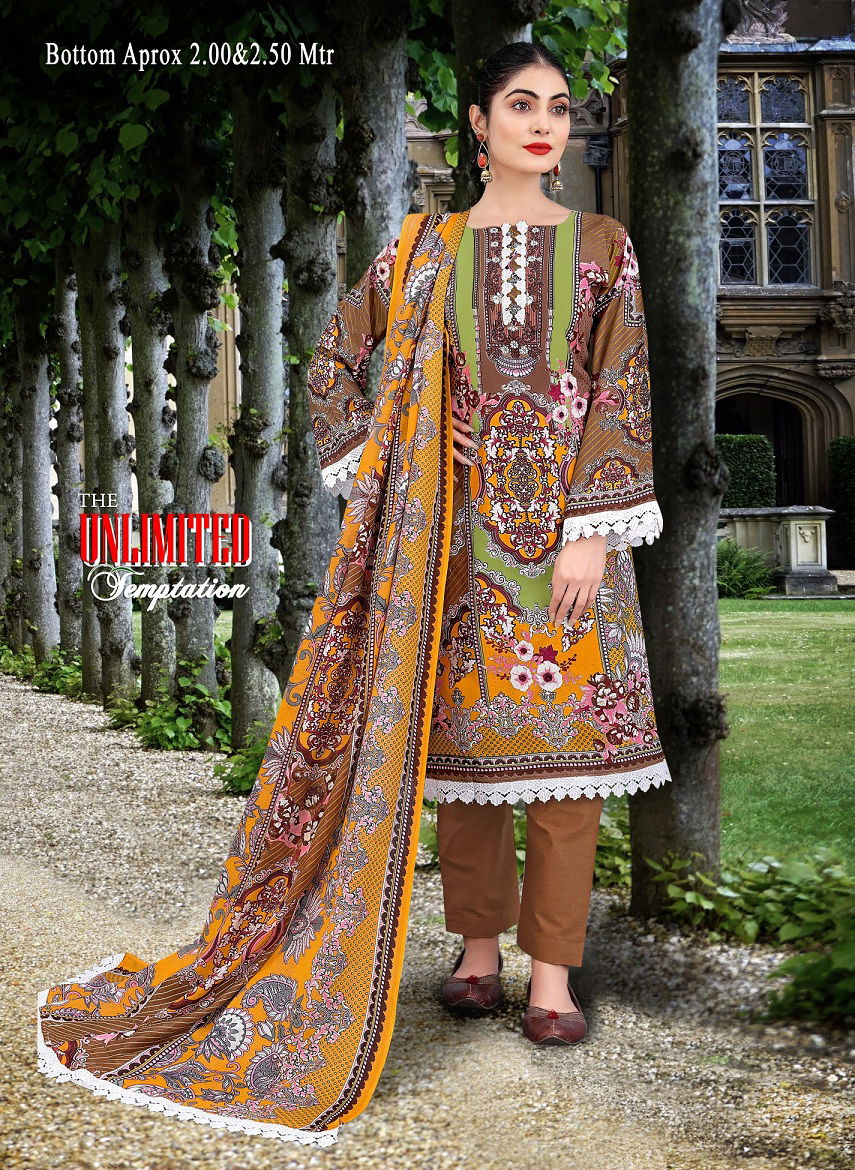 Paridhan Sufiya Vol 1 Casual Wear Wholesale Karachi Cotton Dress Material